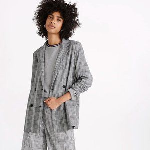 Caldwell Double-Breasted Blazer in Plaid